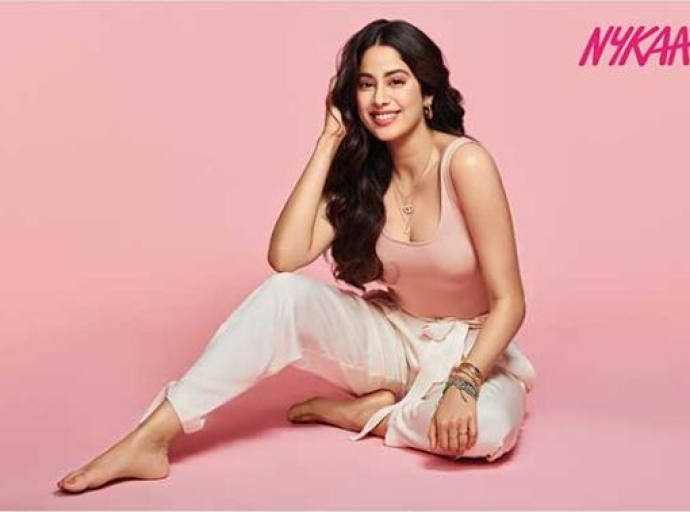 Jhanvi is Nykaa brand ambassador